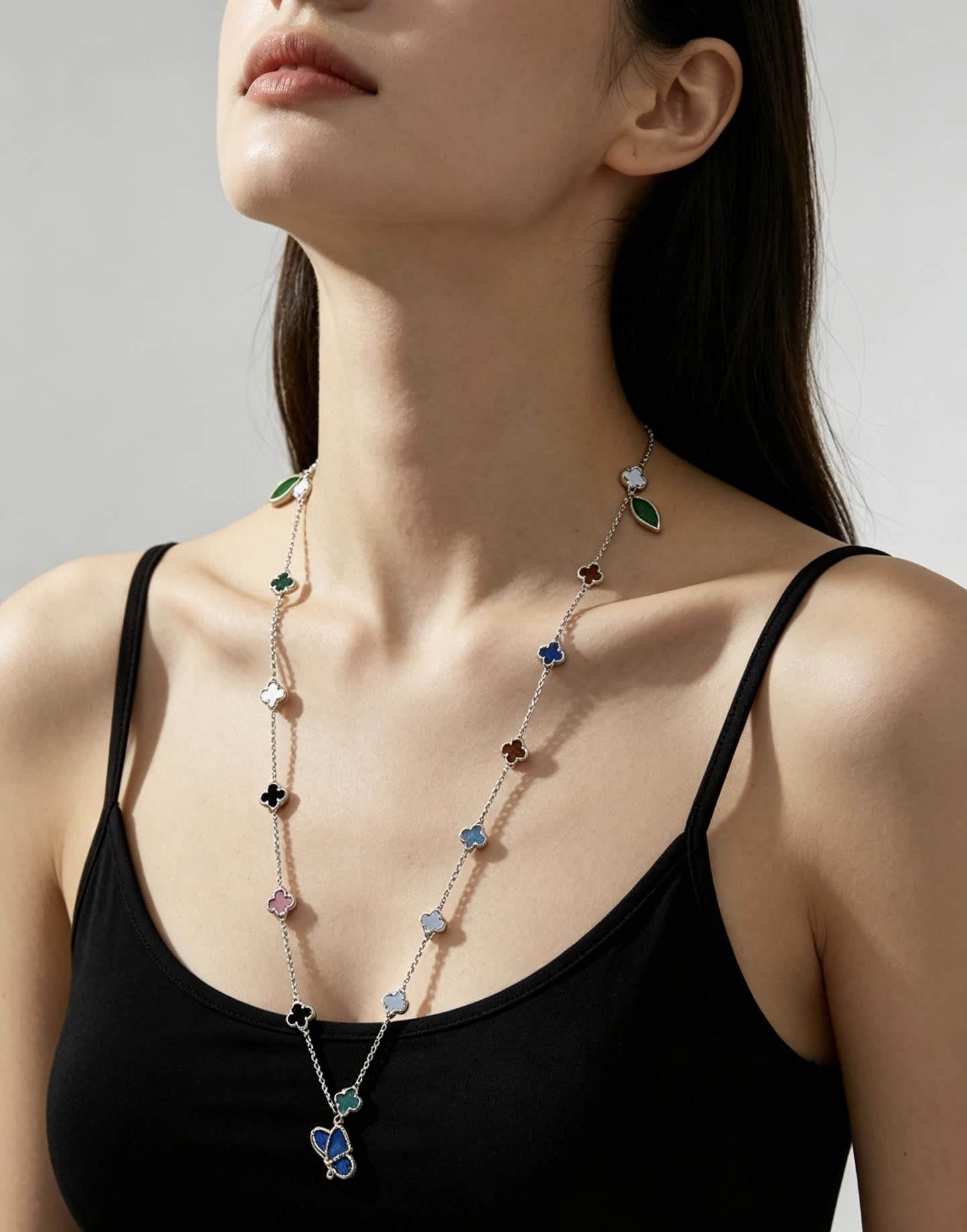 Van Cleef & Arpels Alhambra Butterfly Necklace